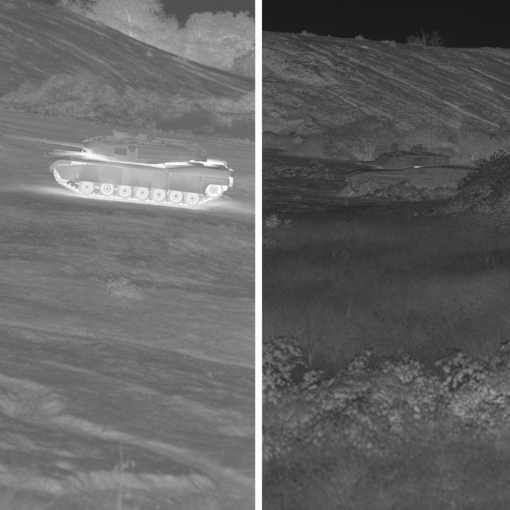 TIR images comparison